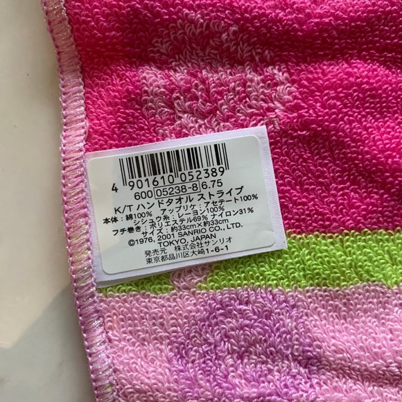 HELLO KITTY ROSE HANDKERCHIEF / TOWEL (2 ITEMS) - Picture 5 of 12